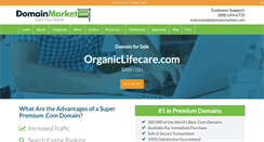 Desktop Screenshot of organiclifecare.com